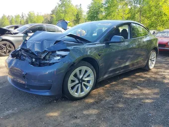 2021 Tesla Model 3 5YJ3E1EB0MF060107 Lot 54839126