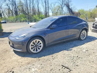 2022 Tesla Model 3 5YJ3E1EA6NF372117 Lot 53078236