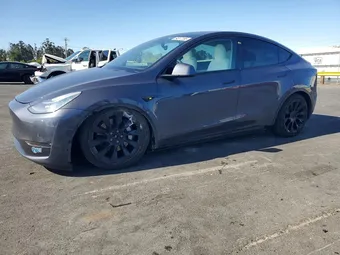2021 Tesla Model Y Long 5YJYGDEE7MF197850 Lot 54817286