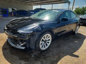 2022 Tesla Model 3 5YJ3E1EA0NF286589 Lot 76293515