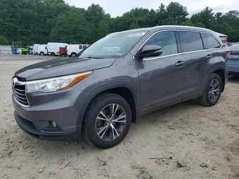 2016 Toyota Highlander 5TDJKRFH3GS326186 Lot 58981376