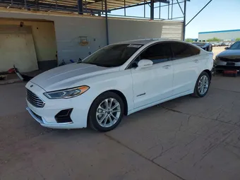 2019 Ford Fusion 3FA6P0MU2KR182988 Lot 54951156