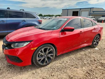 2019 Honda Civic 2HGFC2F84KH527145 Lot 54177746