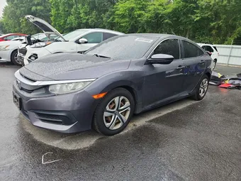 2017 Honda Civic 2HGFC2F50HH553692 Lot 60065806