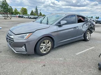 2019 Hyundai Elantra 5NPD84LF5KH420215 Lot 55456056
