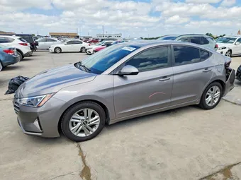 2020 Hyundai Elantra KMHD84LF1LU039206 Lot 57296446