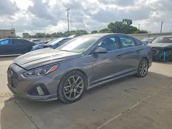 2018 Hyundai Sonata 5NPE34AB6JH667504 Lot 58373426