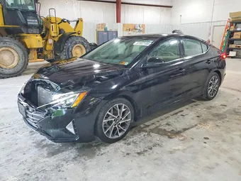 2019 Hyundai Elantra KMHD84LF5KU817912 Lot 57907186