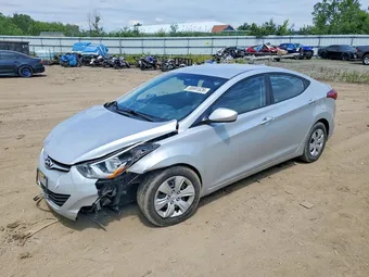 2016 Hyundai Elantra 5NPDH4AE9GH781884 Lot 58991626