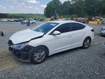 2020 Hyundai Elantra 5NPD84LF2LH631535 Lot 55560276