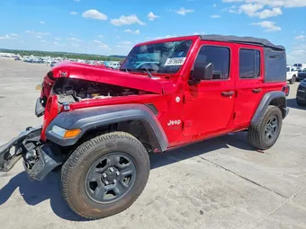 2018 Jeep Wrangler 1C4HJXDG4JW159618 Lot 59796086