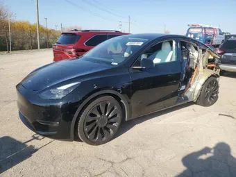 2022 Tesla Model Y 7SAYGDEFXNF327021 Lot 90800785