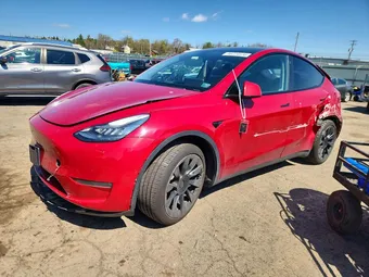 2021 Tesla Model Y Long 5YJYGDEE5MF074516 Lot 48720536
