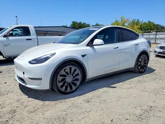 2022 Tesla Model Y 7SAYGDEF1NF405895 Lot 97686105