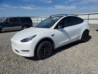 2020 Tesla Model Y 5YJYGDEE4LF055759 Lot 57382486