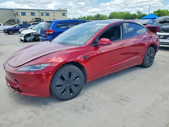 2025 Tesla Model 3 5YJ3E1EA2SF039358 Lot 55423636