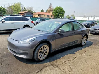 2022 Tesla Model 3 5YJ3E1EB8NF195644 Lot 59846656