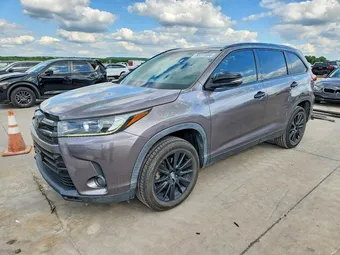 2019 Toyota Highlander 5TDKZRFH8KS316519 Lot 53111596