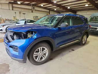 2021 Ford Explorer 1FMSK8DH2MGB20196 Lot 59100596