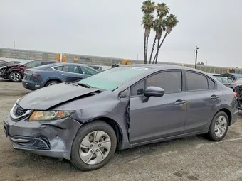 2015 Honda Civic 19XFB2F53FE227444 Lot 55546646
