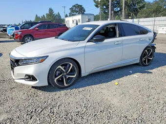2021 Honda Accord 1HGCV1F48MA031609 Lot 60877276