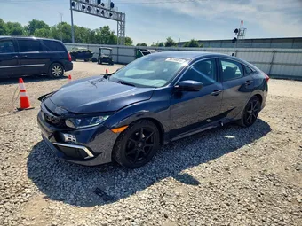 2020 Honda Civic 2HGFC2F60LH573667 Lot 55199816