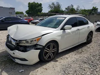 2016 Honda Accord 1HGCR2F59GA166301 Lot 60439246