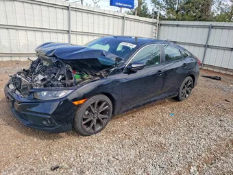 2020 Honda Civic 19XFC2F80LE210216 Lot 51087446