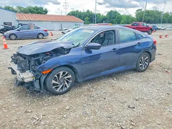 2018 Honda Civic 19XFC2F77JE011734 Lot 57022436