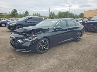 2021 Honda Accord 1HGCV1F40MA101877 Lot 55119576