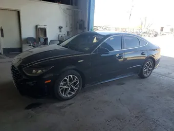 2021 Hyundai Sonata KMHL64JA1MA155775 Lot 55329686