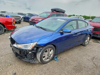 2019 Hyundai Elantra 5NPD84LF8KH480960 Lot 57938326