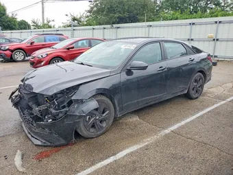 2022 Hyundai Elantra 5NPLM4AG1NH075109 Lot 59144276