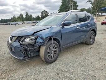 2016 Nissan Rogue 5N1AT2MV2GC876005 Lot 59193616