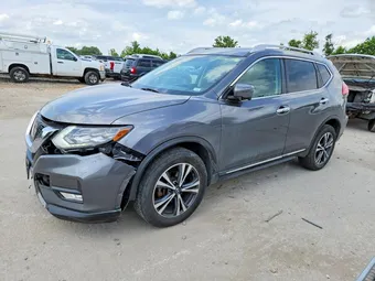 2017 Nissan Rogue 5N1AT2MV4HC730450 Lot 56267986