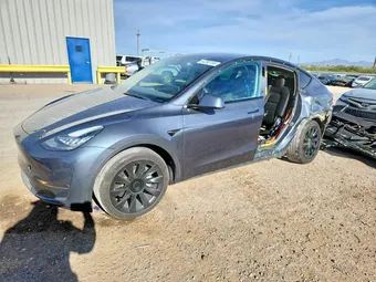 2022 Tesla Model Y 7SAYGDEE1NA018008 Lot 54285156
