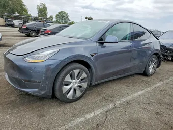 2021 Tesla Model Y Long 5YJYGDEE2MF090740 Lot 57607916