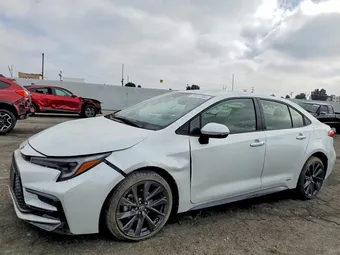 2025 Toyota Corolla Hybrid JTDBDMHE9S3021659 Lot 58407586