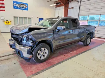2020 Chevrolet Silverado 1500 1GCRYDEK2LZ375549 Lot 57814156