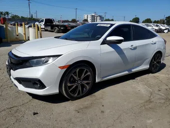 2020 Honda Civic 2HGFC2F80LH517553 Lot 60218136