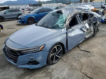 2022 Honda Accord Hybrid 1HGCV3F24NA004192 Lot 99361885