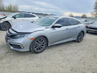 2020 Honda Civic 19XFC1F32LE201127 Lot 49614836