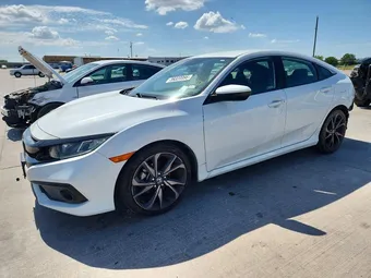 2019 Honda Civic 19XFC2F81KE008841 Lot 59320996