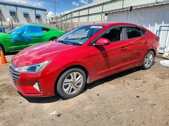 2019 Hyundai Elantra KMHD84LF1KU766389 Lot 57248606