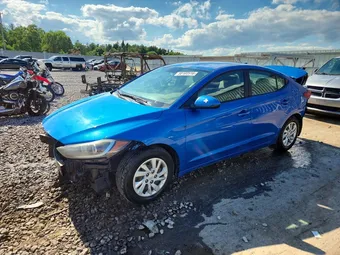 2017 Hyundai Elantra KMHD74LF3HU082875 Lot 58102516