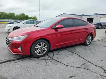2019 Hyundai Elantra KMHD84LF6KU741696 Lot 52525276