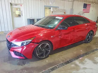 2021 Hyundai Elantra KMHLR4AF7MU177507 Lot 79241145
