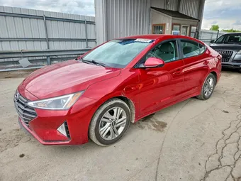 2020 Hyundai Elantra KMHD84LF7LU022345 Lot 50157506