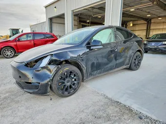 2021 Tesla Model Y Long 5YJYGDEEXMF097161 Lot 45898046