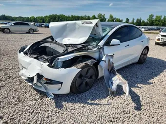 2021 Tesla Model 3 5YJ3E1EA4MF852106 Lot 55155856